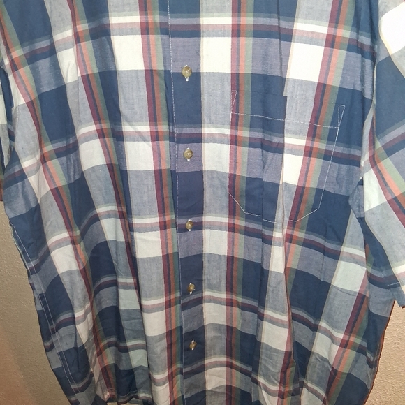 Pendleton Button Up Shirt Mens  Short Sleeve Plaid XL - Picture 3 of 5